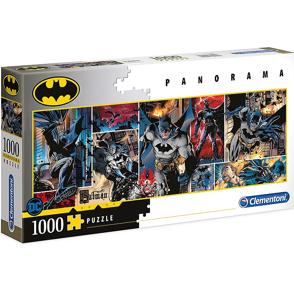 Clementoni Puzzle High Quality Collection Panorama Batman 1000Teile