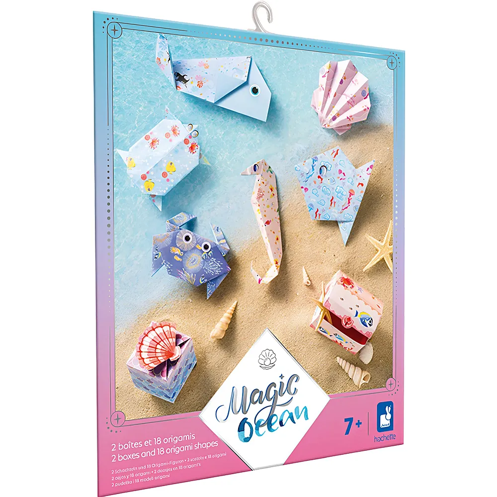 Janod Magic Ocean 2 Boxen und 18 Origamis