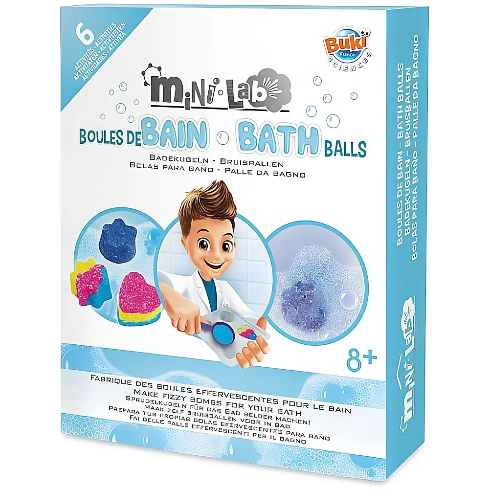 Buki Sciences Mini Lab Bath Balls
