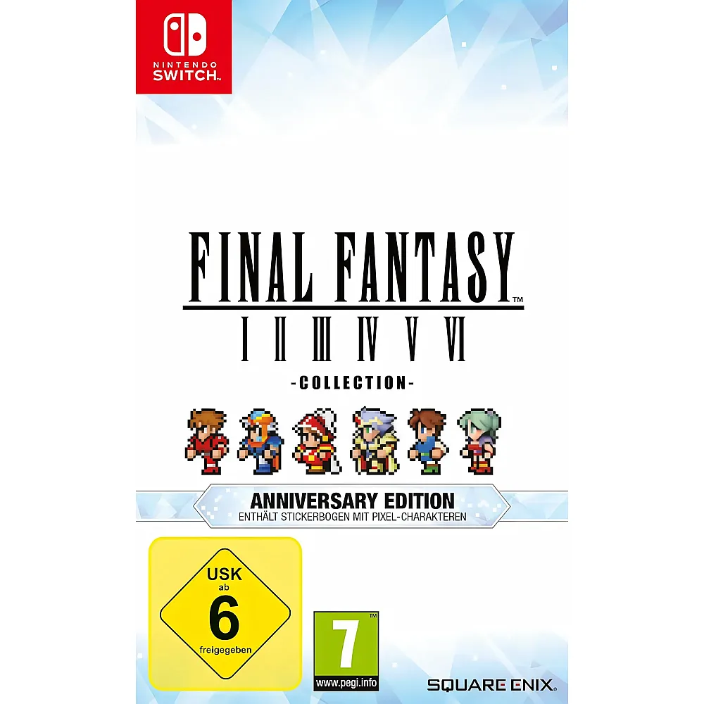 Square Enix Final Fantasy I-VI Collection AE, Switch