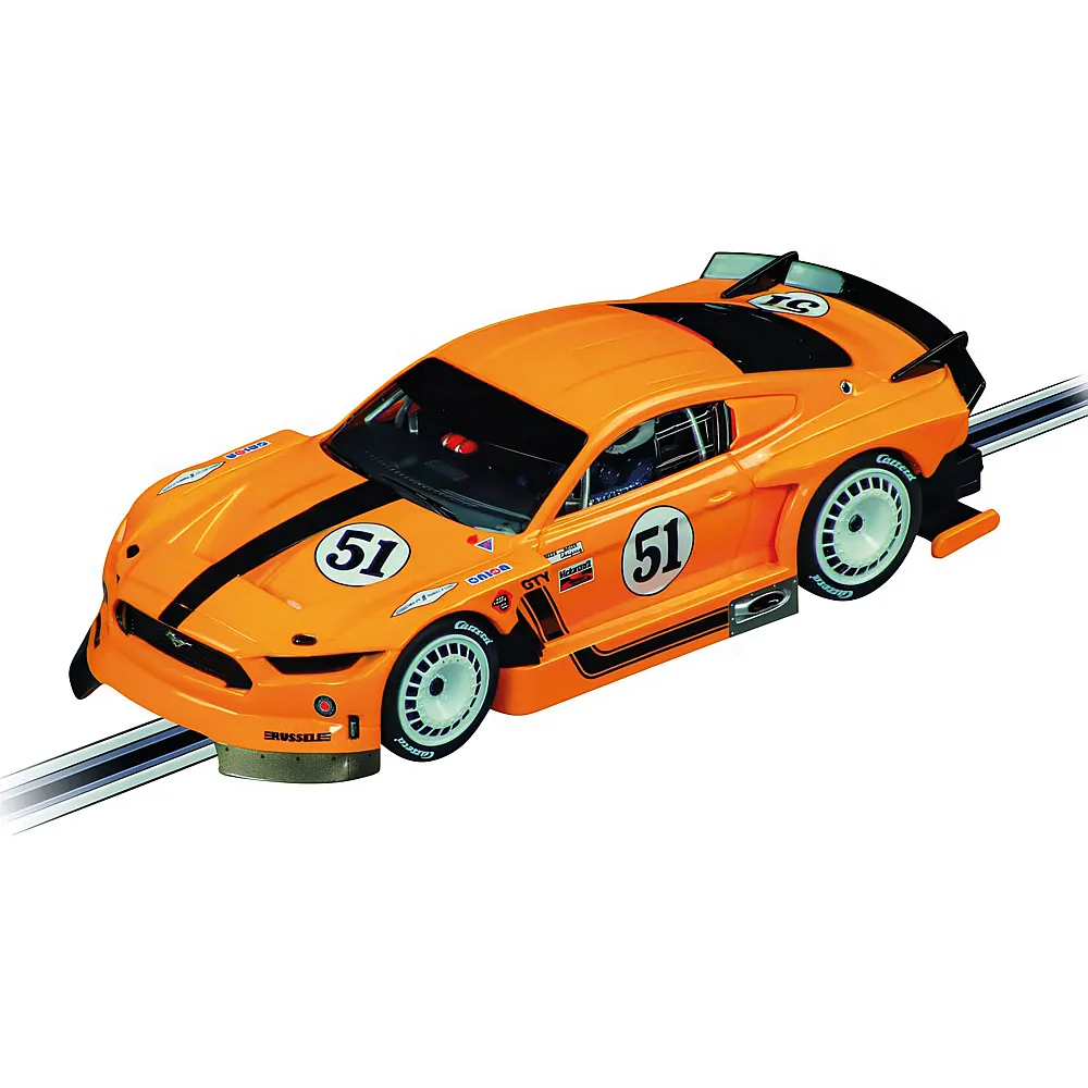 meinspielzeug - Carrera Digital 132 Ford Mustang GTY, No.51 | Rennbahn Fahrzeuge