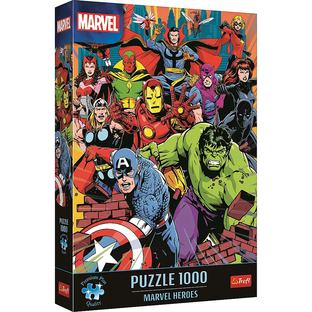 Trefl Puzzle Marvel Helden 1000Teile