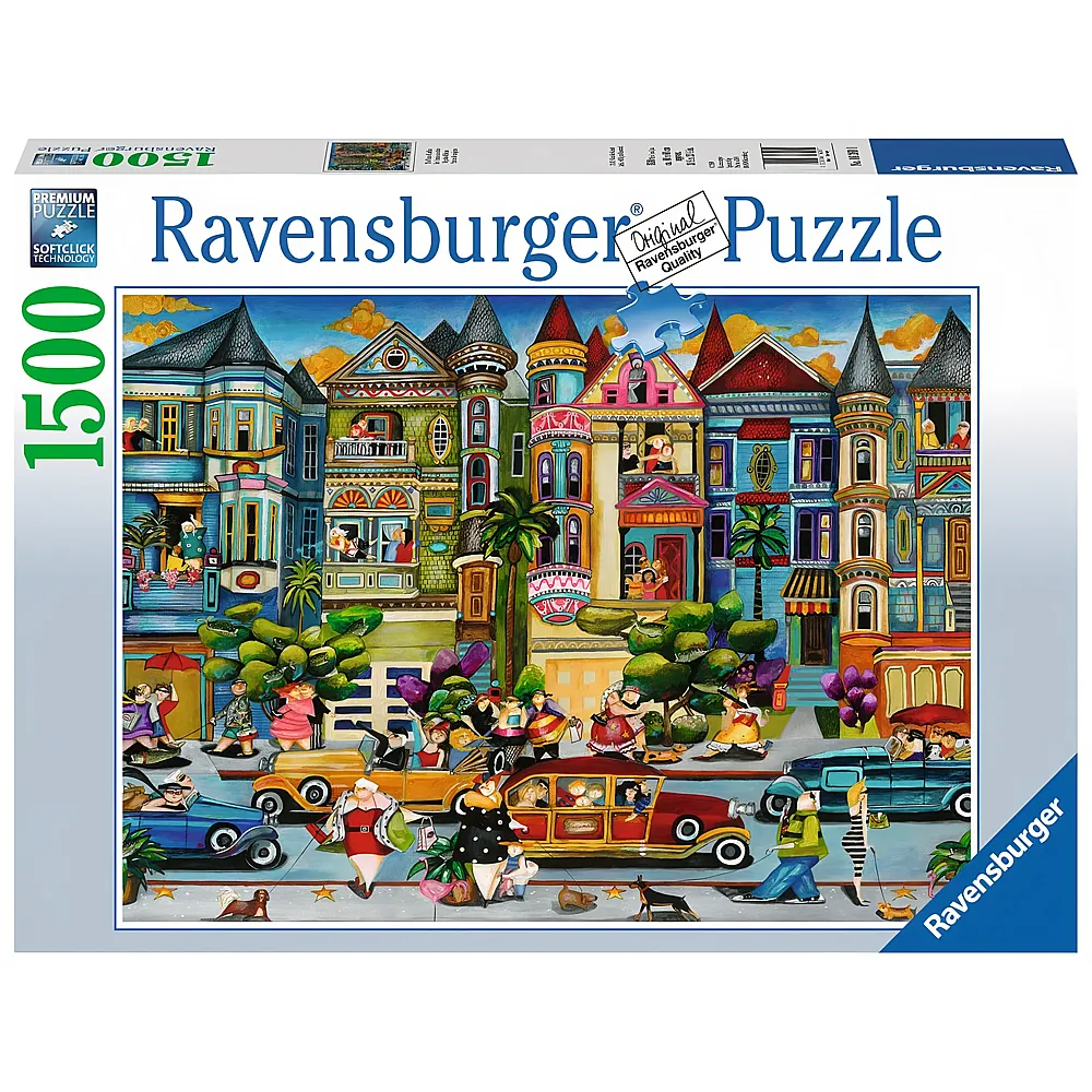 Ravensburger Puzzle The Painted Ladies - 1500 Teile