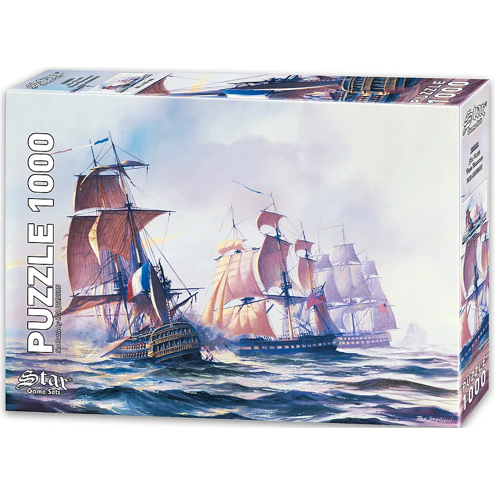 Star Puzzle Sea Battle - 1000 Teile
