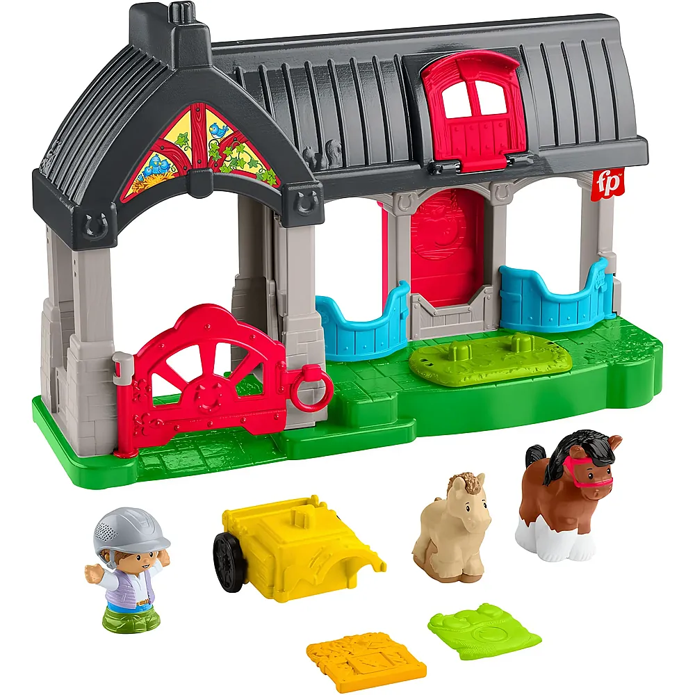 Fisher-Price Little People Pferdestall mit Sound DE