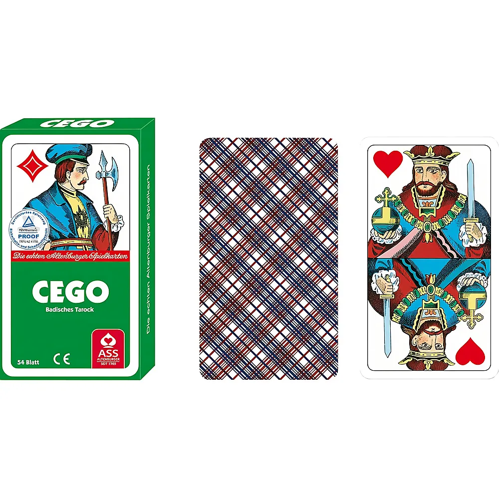 ASS Altenburger Cego - Badisches Tarock Kartenspiel | Kartenspiele