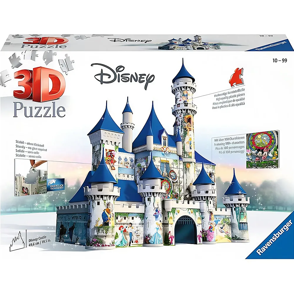 Ravensburger 3D Puzzle Disney Princess Disney Schloss 312Teile
