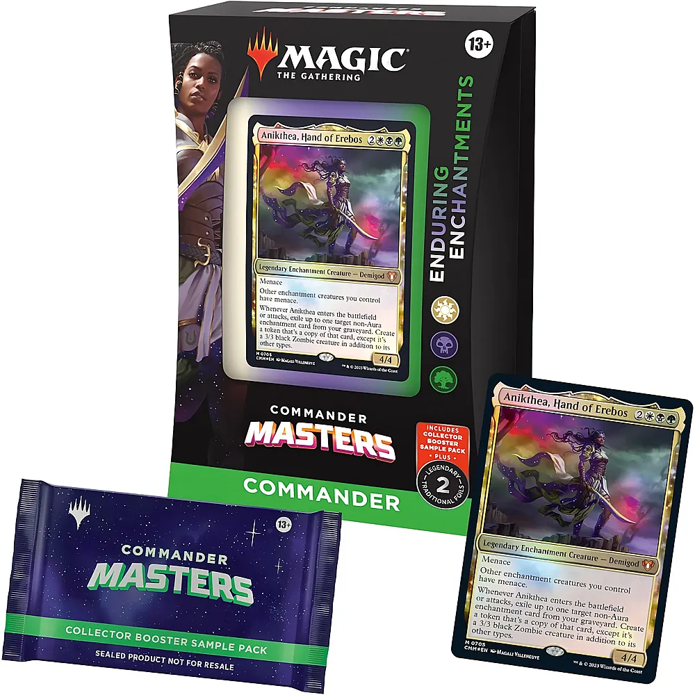 Magic The Gathering Commander Masters Commander Deck - Enduring Enchantments - Englisch