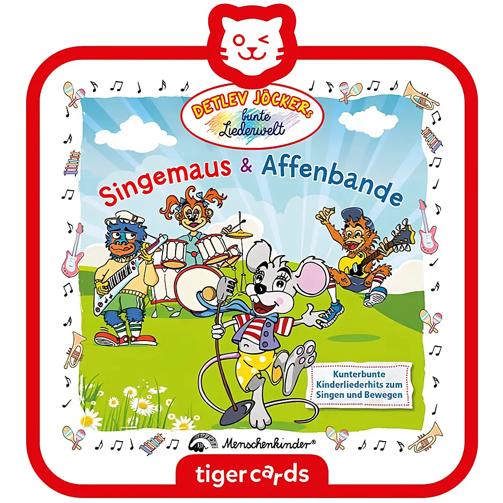 Tigermedia tigercard Detlev Jcker - Singemaus und Affenbande DE