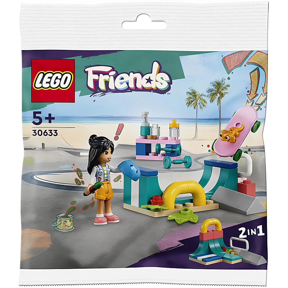 LEGO Friends Skateboardrampe 30633