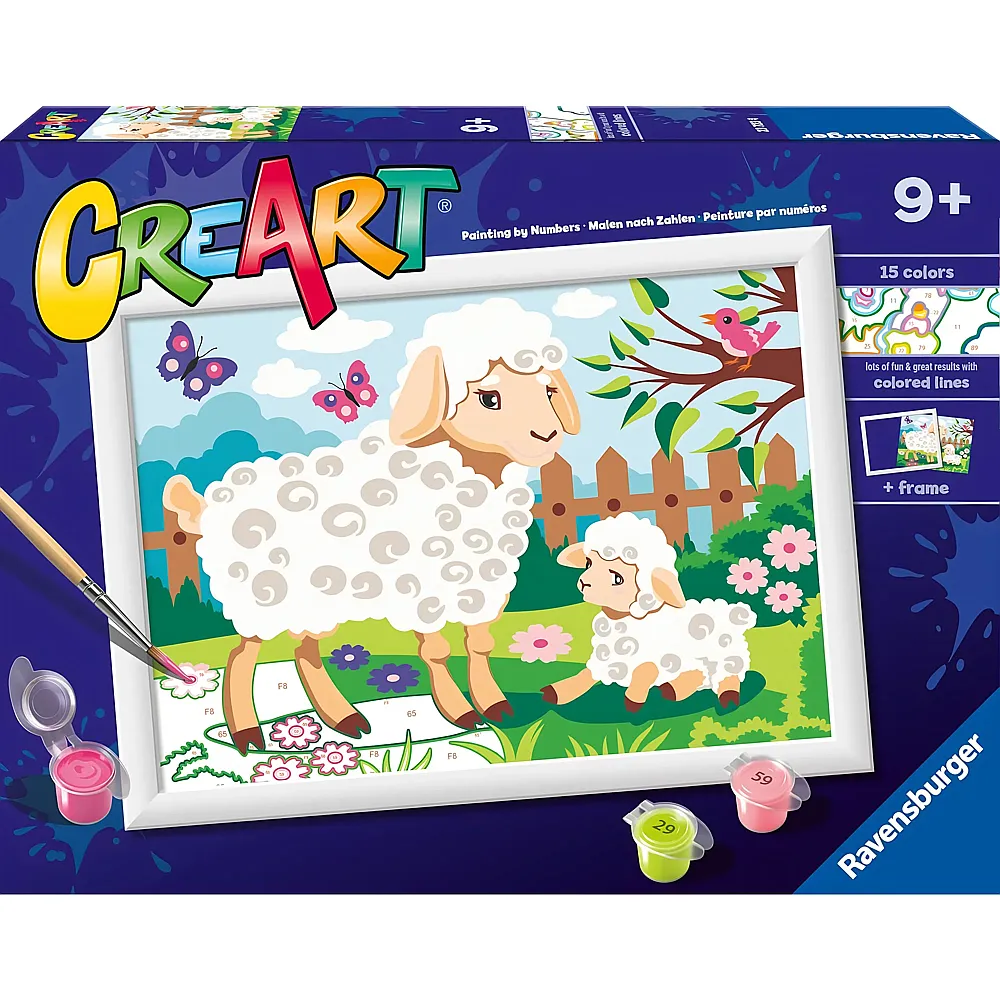 Ravensburger CreArt Schaf mit L�mmchen