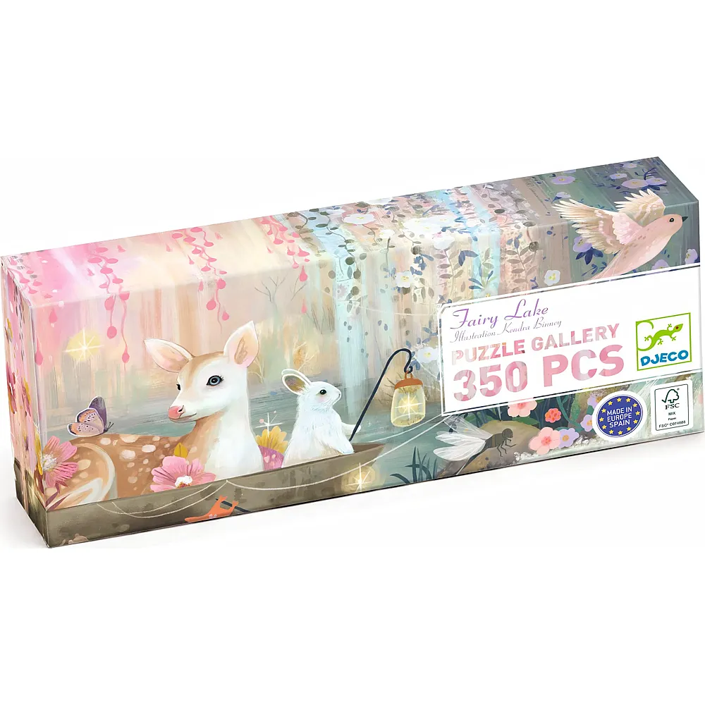 Djeco Puzzle Gallery Fairy Lake 350 Teile