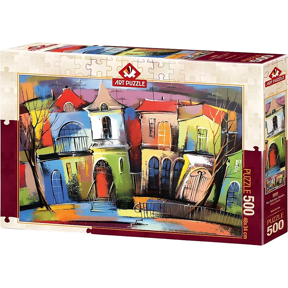 Art Puzzle Die M�rchenh�user - 500 Teile