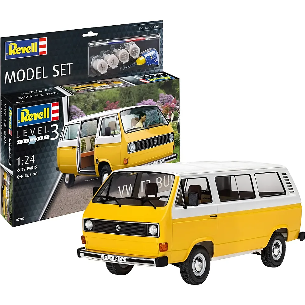 Revell Level 3 Model Set VW T3 Bus