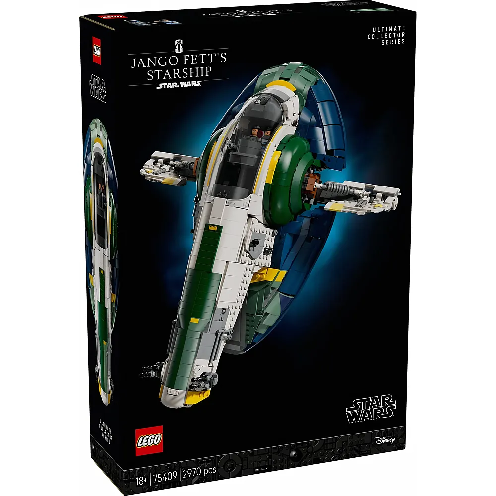 LEGO Star Wars Jango Fetts Sternenschiff der Firespray-Klasse 75409