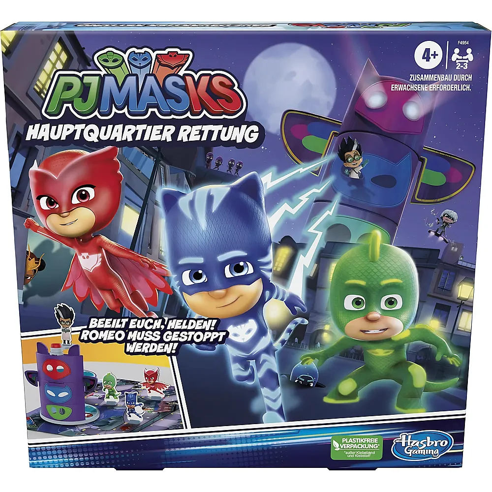 Hasbro Gaming PJ Masks Hauptquartier Rettung