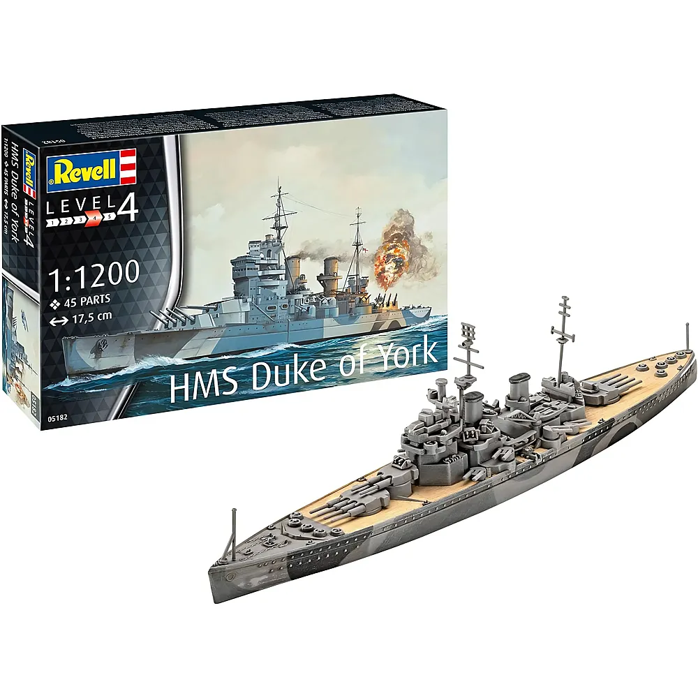 Revell Modellbausatz HMS Duke of York | Modellbausatz Milit�r