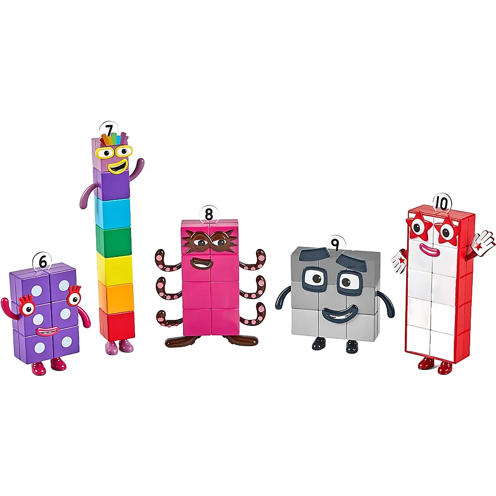 Learning Resources Numberblocks Freunde Sechs bis Zehn
