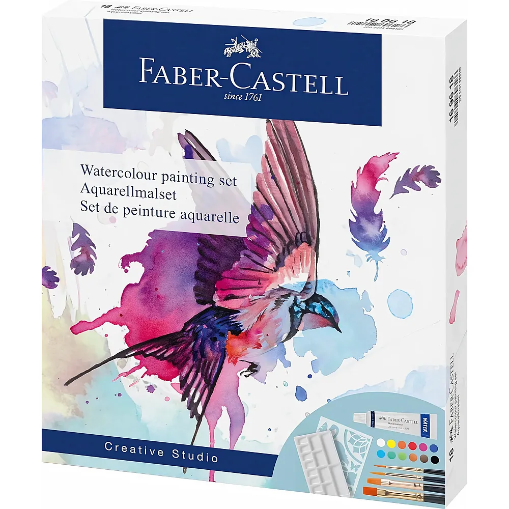 meinspielzeug - Faber-Castell Faber Castell Aquarellfarben Tuben 18er Set