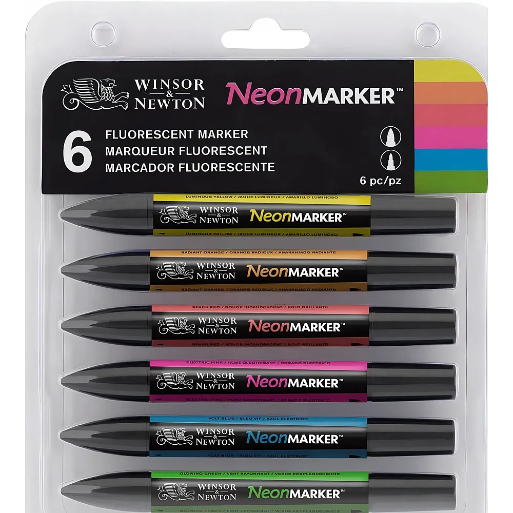 meinspielzeug - Winsor & Newton W&n Promarker Neon 6er Set