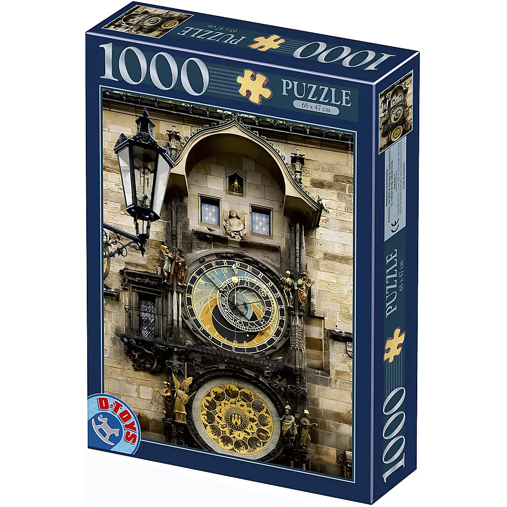 DToys Astronomische Uhr Prag - 1000 Teile