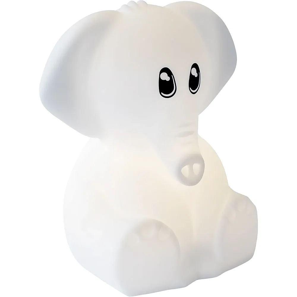 Kidywolf Nachtlicht mit Farbwechsel Elefant - 15 cm