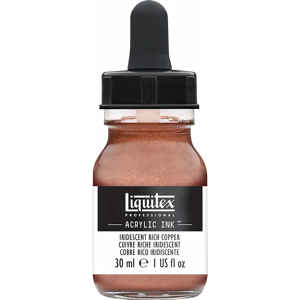 Liquitex Lqx Prof. Acrylic Ink 30ml Flasche Irisierendes Sattes Kupfe - Suche