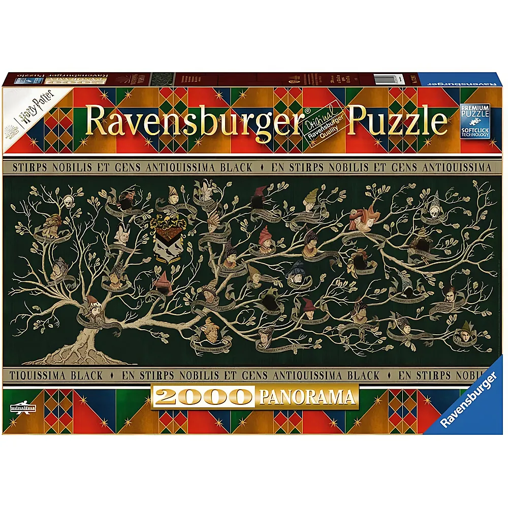 Ravensburger Puzzle Harry Potter Familien-Stammbaum 2000Teile