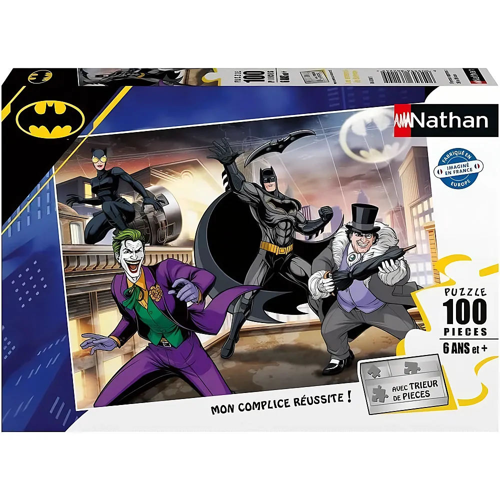 Nathan Puzzle Die Feinde von Batman 100Teile