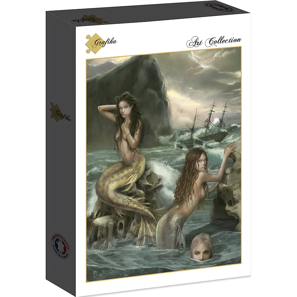 Grafika Puzzle Art Collection Cris Ortega The Song of Lorelei - 2000 Teile