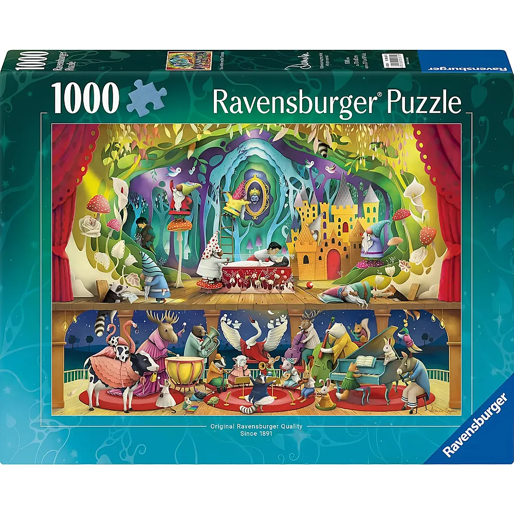 Ravensburger Puzzle Schneewittchen und die 7 Zwerge - 1000 Teile