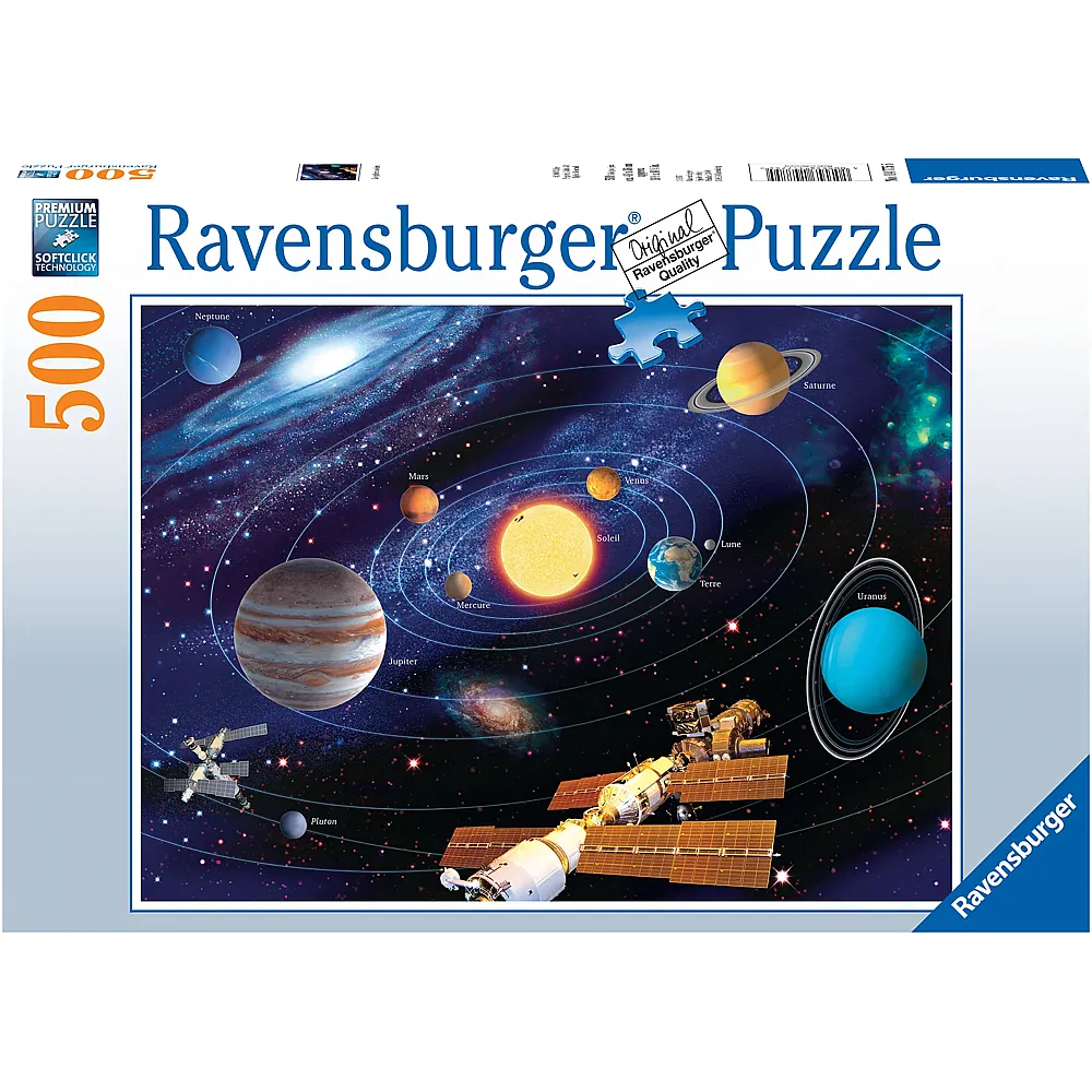 Ravensburger Puzzle Sonnensystem - 500 Teile