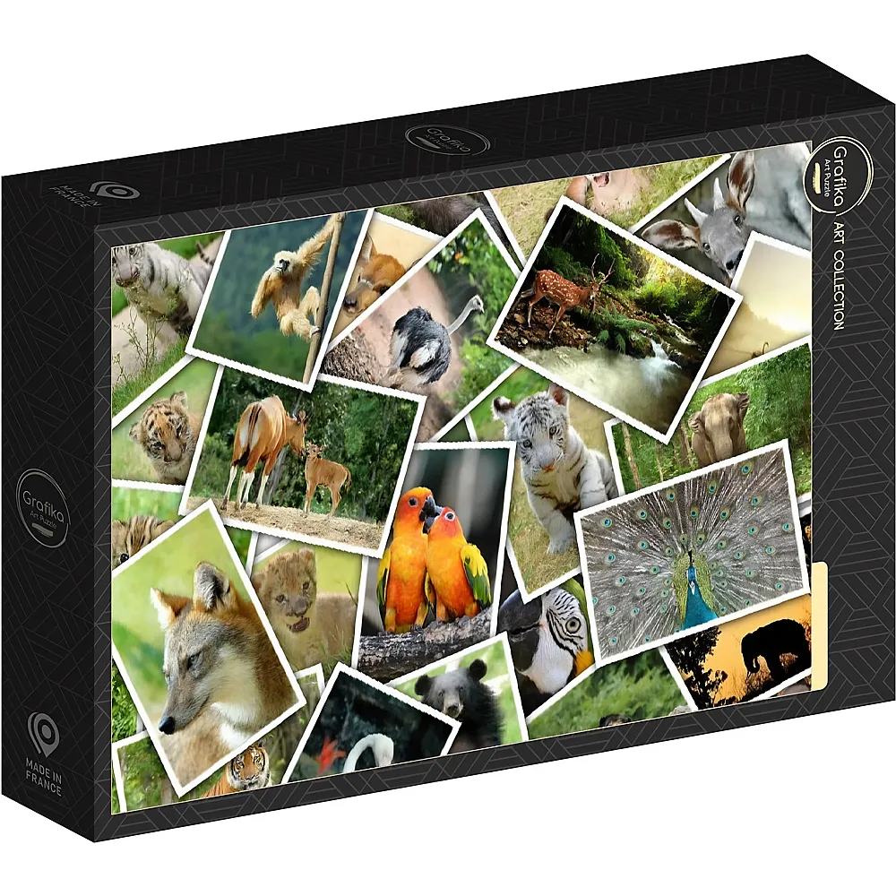 Grafika Puzzle Art Collection Zoo-Fotos 500Teile