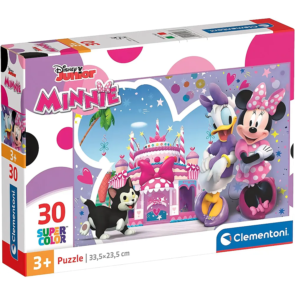 Clementoni Puzzle Supercolor Disney Minnie Mouse - 30 Teile