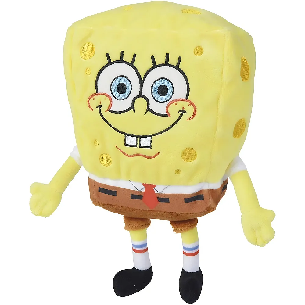 meinspielzeug - Simba Pl�sch Schwammkopf 20cm SpongeBob | Lizenzfiguren Pl�sch
