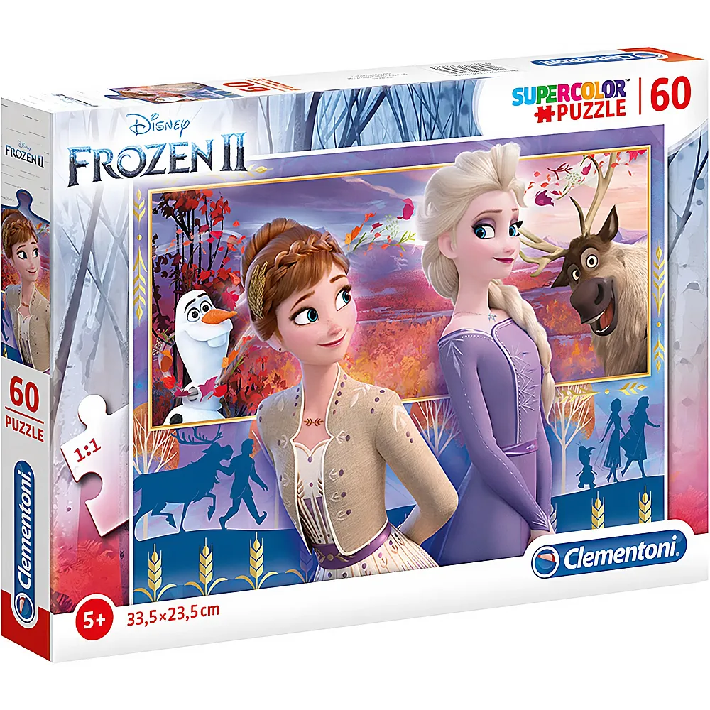 Clementoni Puzzle Supercolor Disney Frozen 2 60Teile