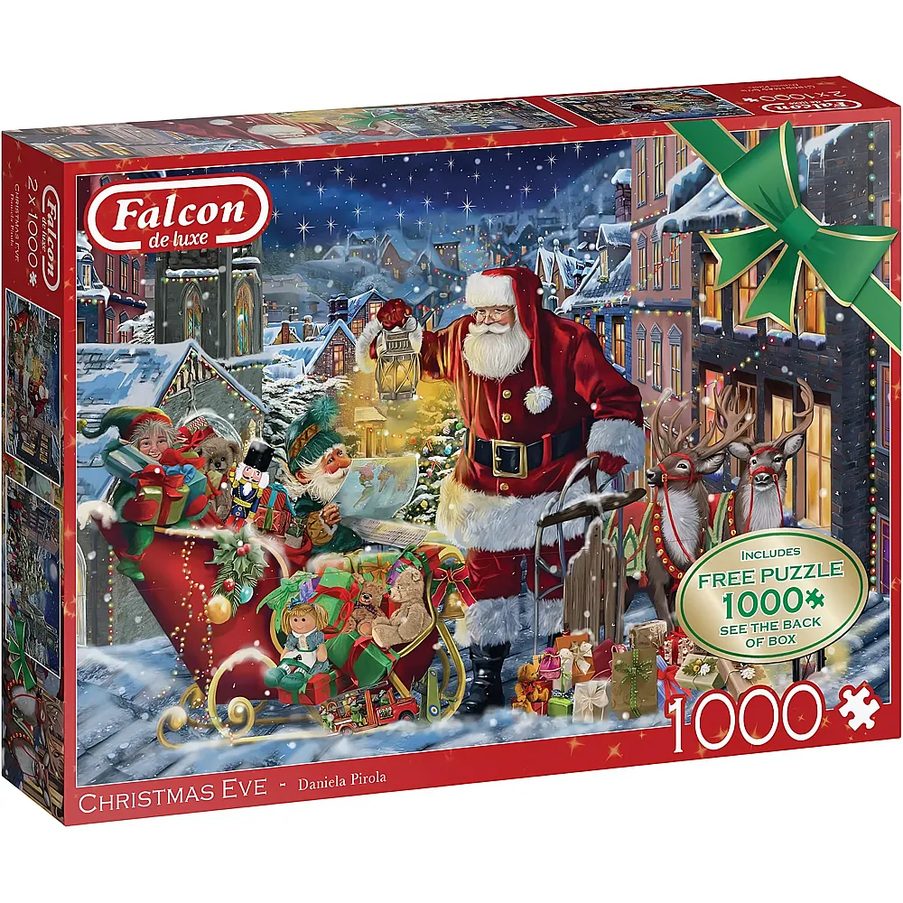 Falcon Puzzle Daniela Pirola Heiligabend - 1000 Teile
