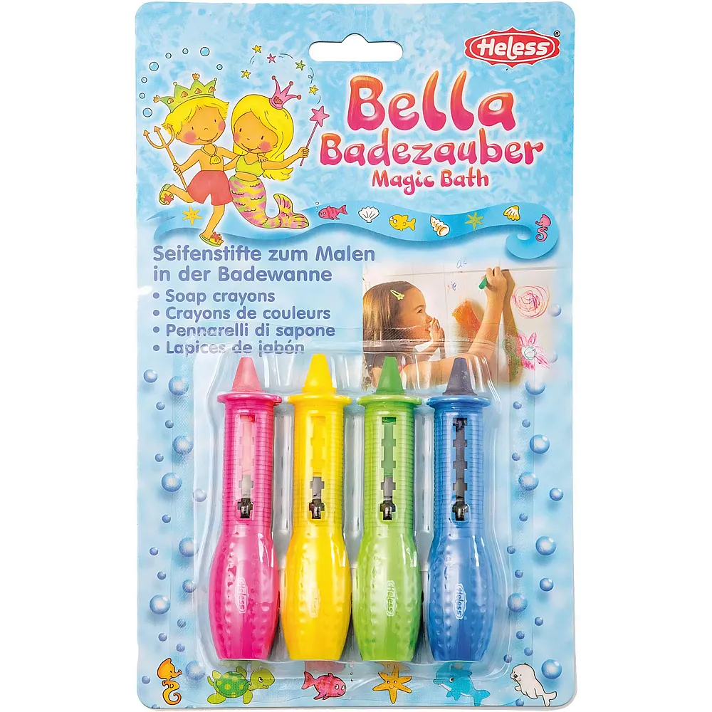 Heless Seifenmalstifte f�r die Badewanne