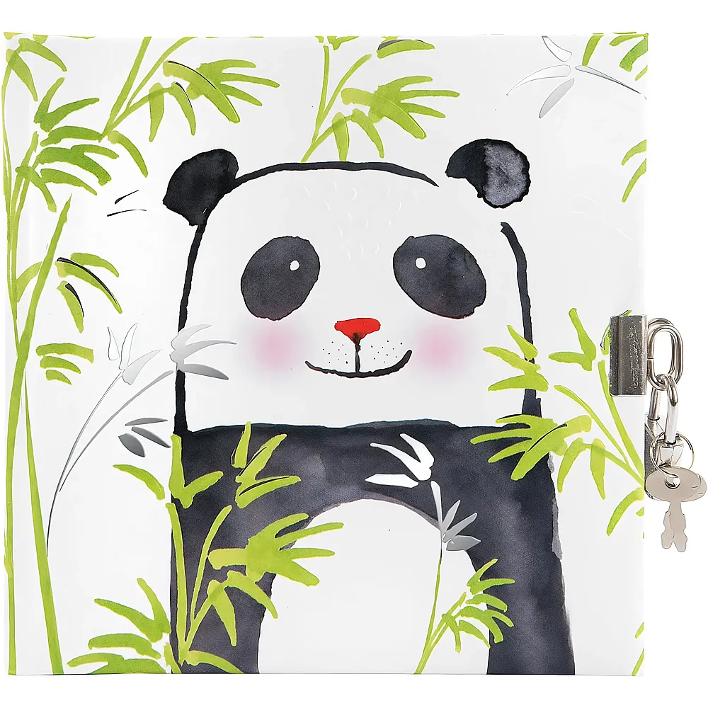Goldbuch Tagebuch Panda