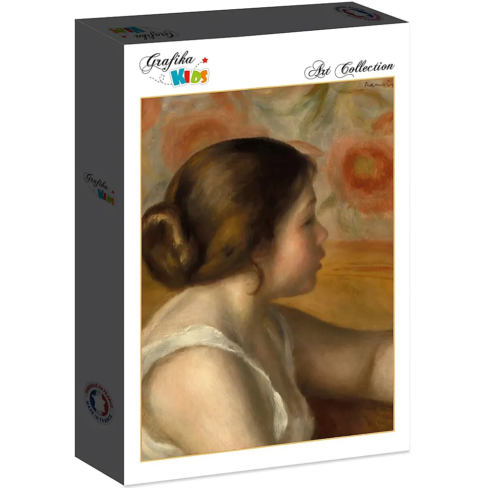 Grafika Puzzle Art Collection Auguste Renoir Head of a Young Girl, 1890 - 12 Teile