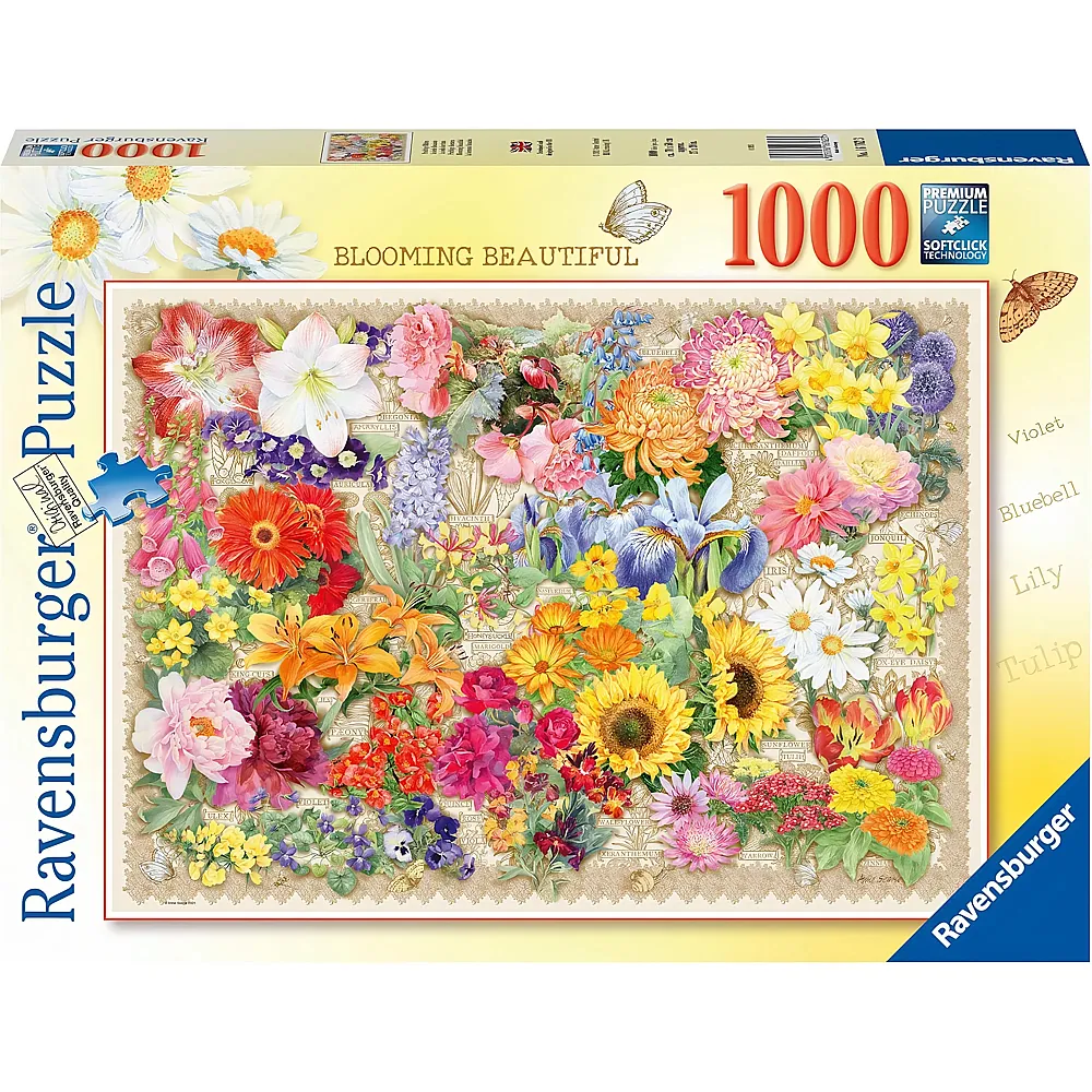Ravensburger Puzzle Blooming Beautiful - 1000 Teile