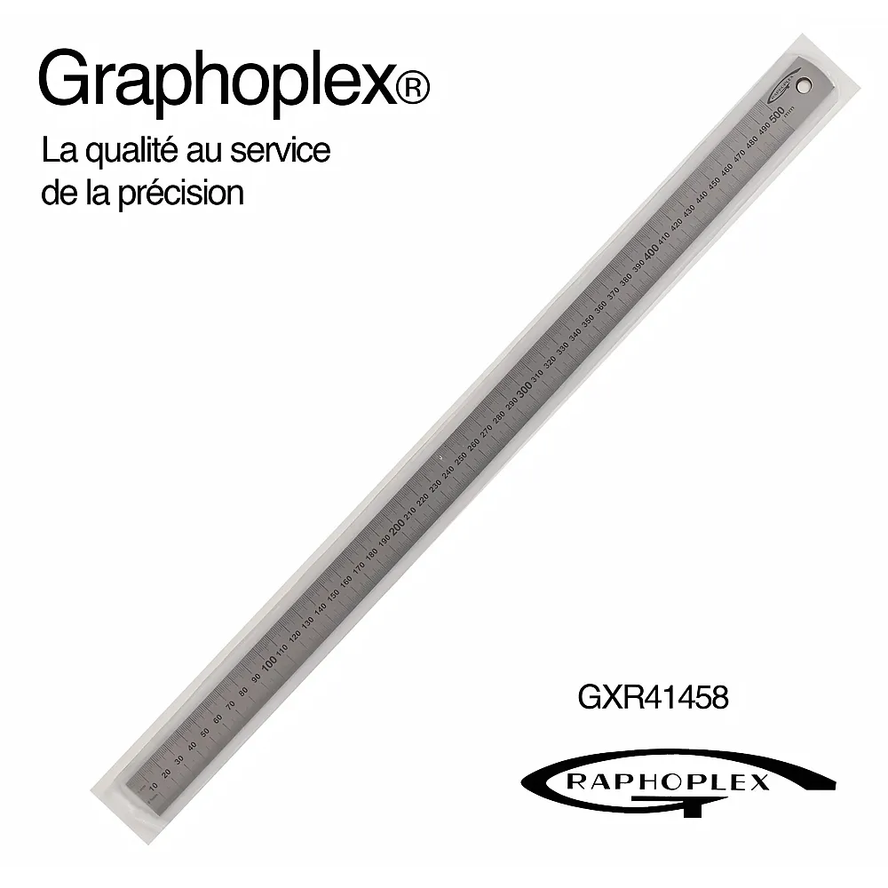 OZ International Reglet Acier Flexible Double Face EP  0.5mm L  13mm L  50 - Suche