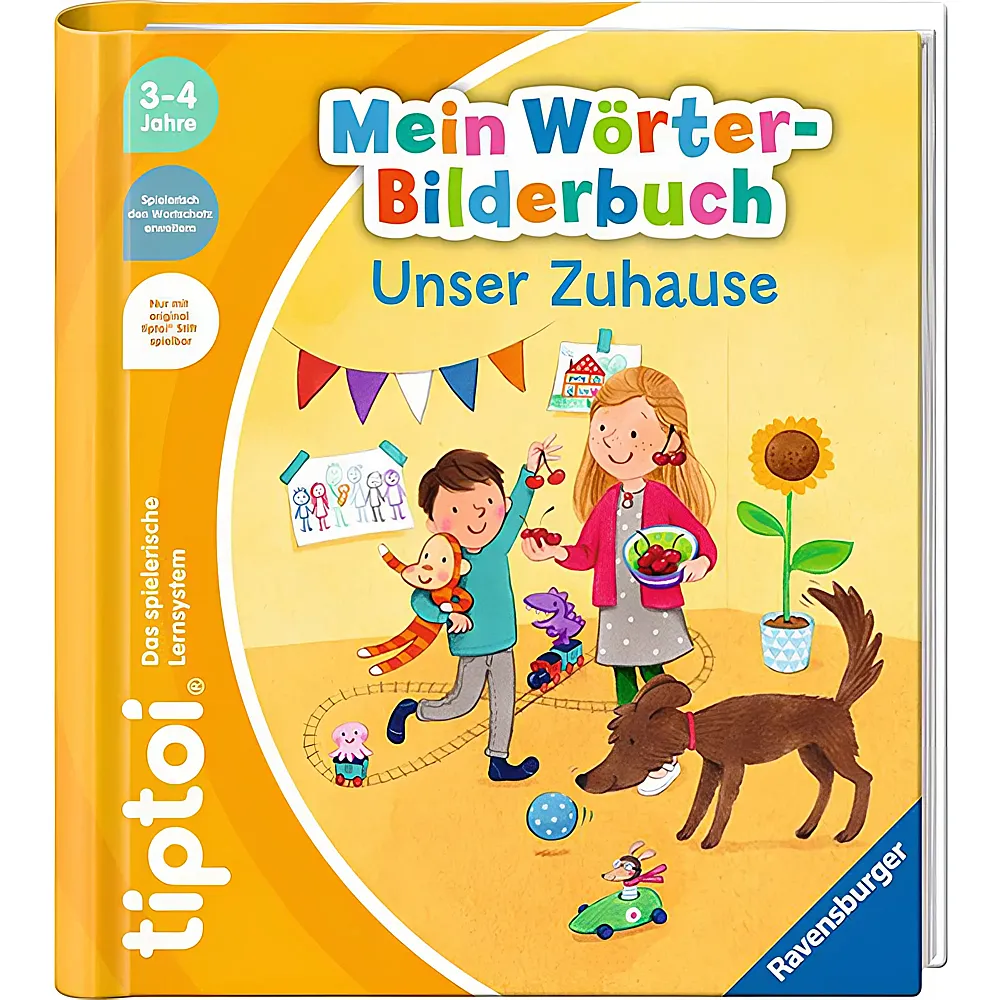 Ravensburger tiptoi Mein Wrter-Bilderbuch Unser Zuhause