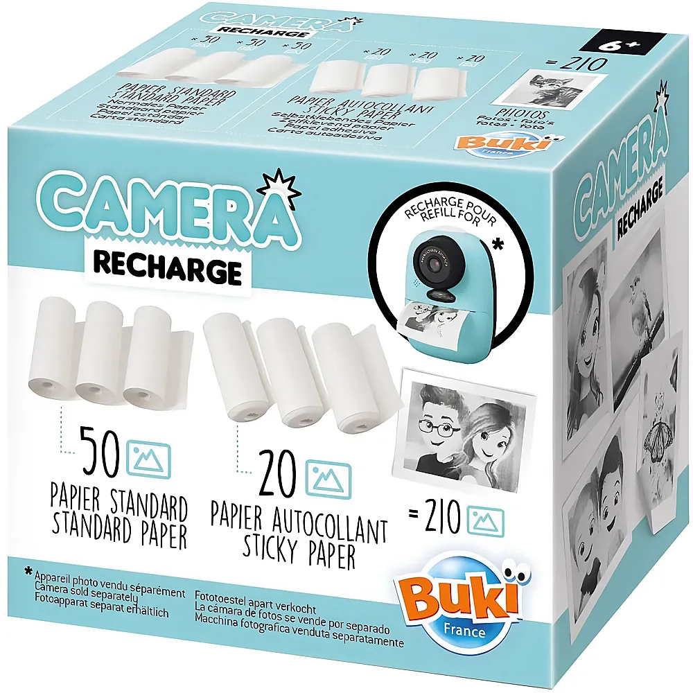Buki Sofortbild-Druck-Kamera Nachf�llpack