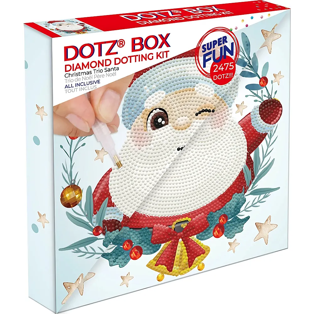 Diamond Dotz Diamond Painting Weihnachtsmann