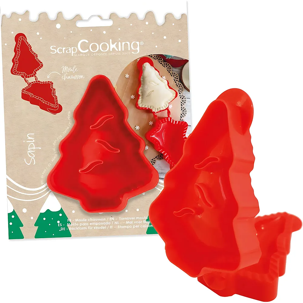ScrapCooking Teigformer Weihnachten Tannenbaum