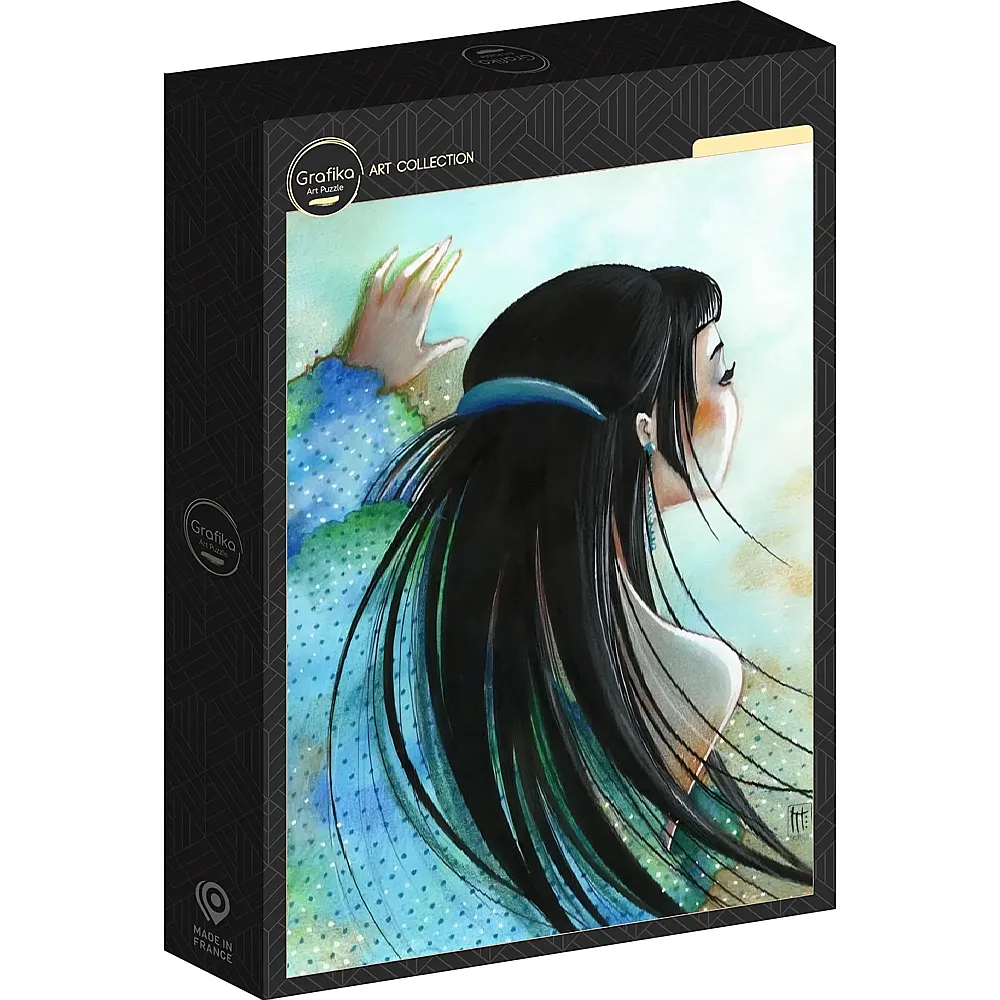 Grafika Puzzle Art Collection Misstigri - Plumetis - 1000 Teile