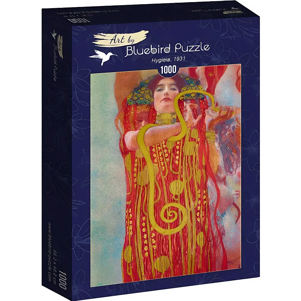 Bluebird Puzzle Gustav Klimt - Hygieia, 1931 - 1000 Teile