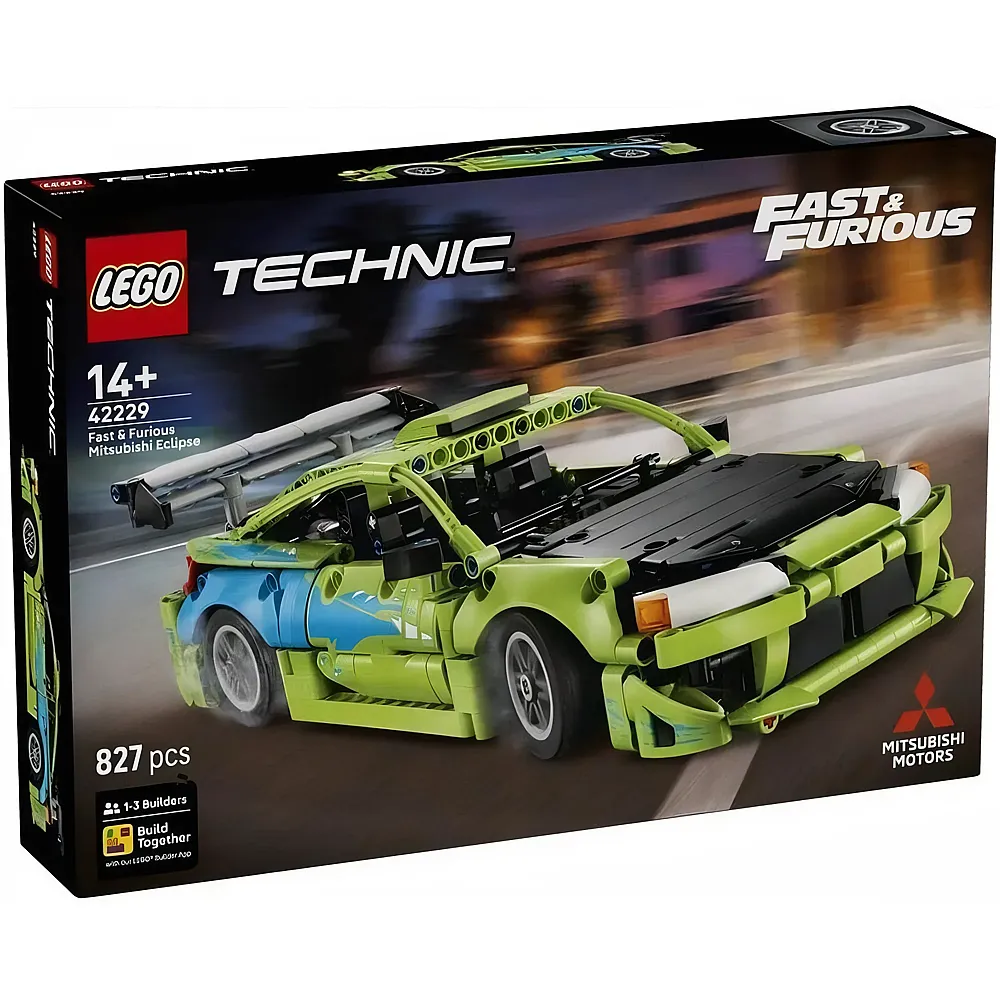 LEGO Technic Fast & Furious Fast and Furious Mitsubishi Eclipse Auto 42229