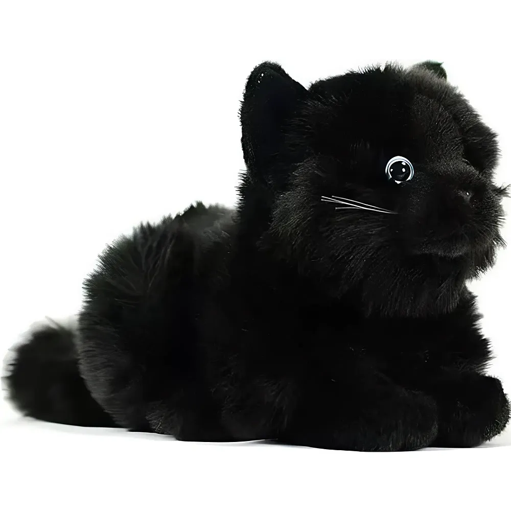 Tiny Heart Katze Schwarz - 20 cm | Katzen Pl�sch